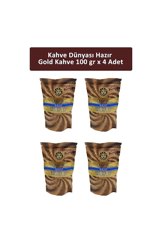 Kahve Dünyası Gold Hazır Kahve 4 x 100 G