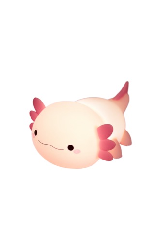 Altıgen Dinozor Pat Işık Gece Lambası Pembe