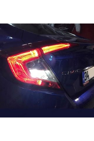 Fardoktoru Honda Civic Fc5 Led Geri Vites Ampulü W16W T15 Beyaz