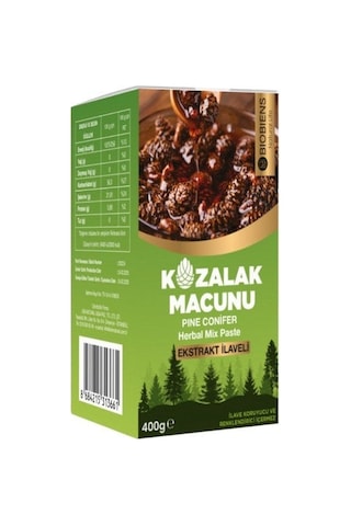 Biobiens Kozalak Macunu 400 Gr