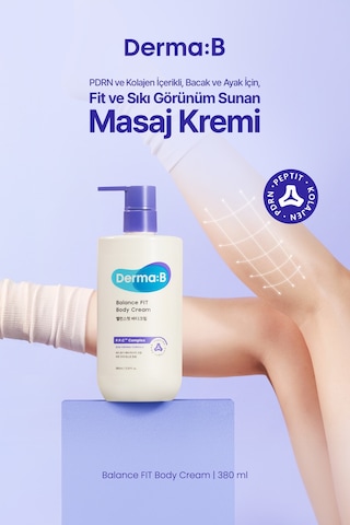 Pdrn Ve Kolajen İçerikli, Fit Ve Sıkı Görünüm Sunan Masaj Kremi Derma:b Balance Fıt Body Cream