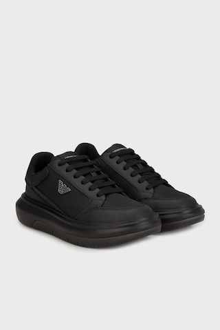 Emporio Armani Erkek Ayakkabı Em003666 Af19532 Mc105 Siyah Siyah