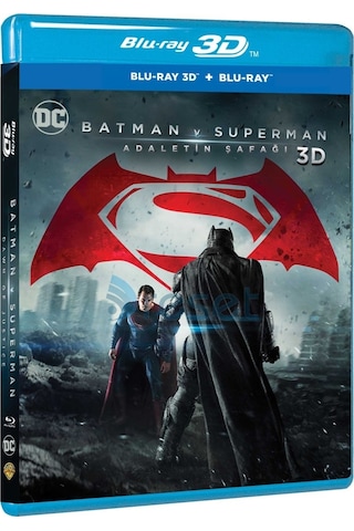 Batman V Superman: Adaletin Şafaği Combo 3d+2d Blu-ray 2 Disk