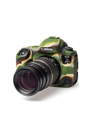 Easycover Canon 5D Mark IV Silikon Kılıf Ecc5Dıvc (Kamuflaj)