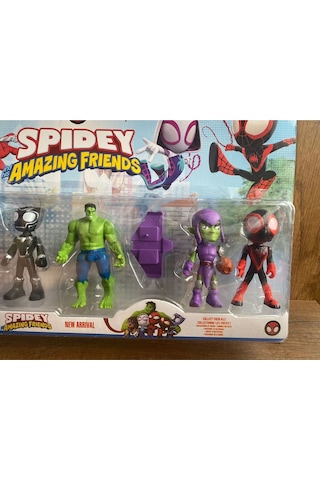 Spiderman Spidey Ve Arkadaşları 6'lı Figür Set Oyuncak Spiderman Figür 6lı Set