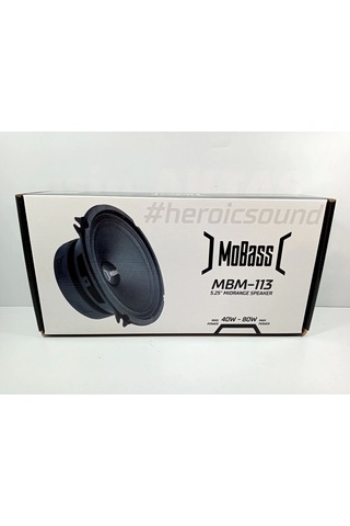 Mobass 13cm Midrange Mobass Mbm-113 Midrange Hoparlör Prof Midrange 13cm