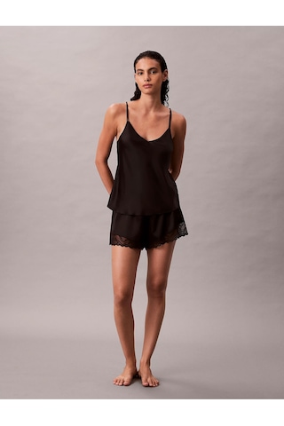 Calvin Klein Kadın Pijama Takımı Lv00qs7577ub1 Siyah