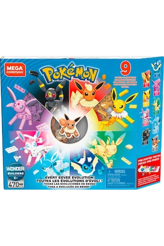 MEGA Pokémon Eevee Dönüşümleri GFV85