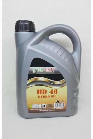 Greentech HD 46 Hidrolik Sistem Yağı 3 L Greentech HD 46 Hidrolik Sistem Yağı 3 L