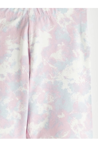 Lc Waikiki Karışık Batik Desenli Kız Çocuk Tayt