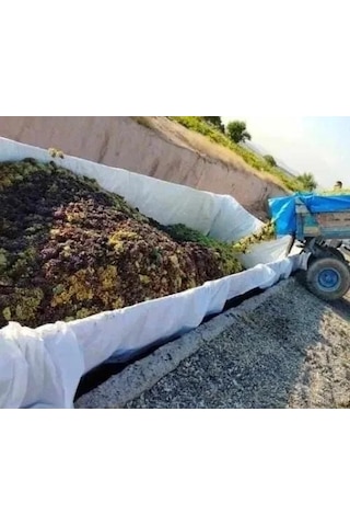 4x6 Beyaz Ebatlı Pvc Branda Gölgelik Su Geçirmez Çadır - 140 Gr/m²