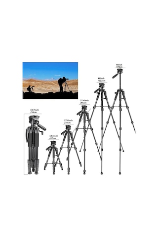 175CM Profesyonel Tripod Kamera Fotoğraf Makinesi için Tripot