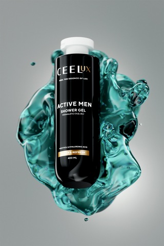 Ceelux Ferahlatıcı Etkili Duş Bakım Jeli Menthol ve Hyaluronik Asit 400 ml