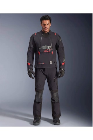 Alpinestars Halo Pro Ds Korumalı Motosiklet Montu Siyah Kırmızı