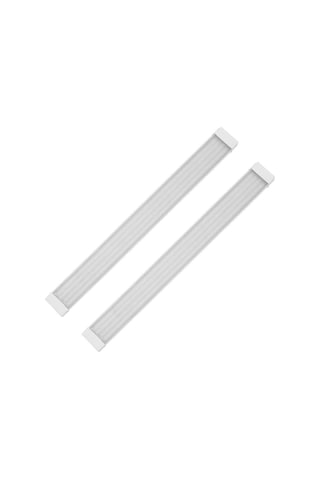 Zmr Zmr-234/b 100w 120 Cm Kristal Beyaz Led Bant Armatür 6500k 2li Paket