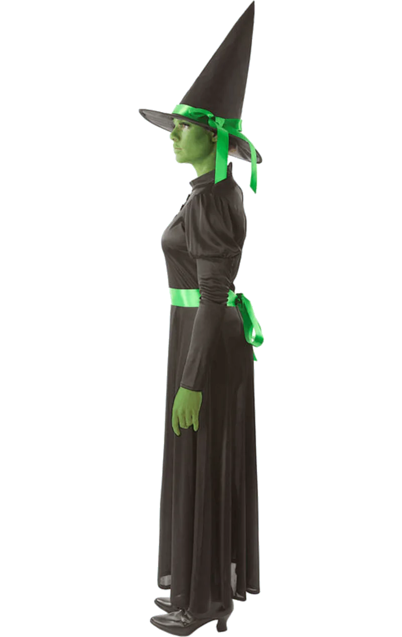 Adult Wıcked Green West Wıtch Cadı Kostümü