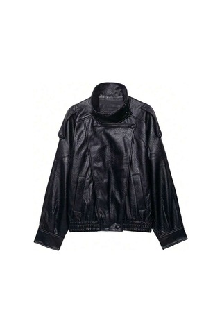 Sorteè Ultra Soft Zr Dikyaka Kadın Deri Ceket Siyah&black Siyah&Black
