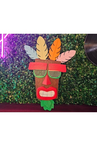 Crash Bandicoot Aku Aku Giyilebilir Maske