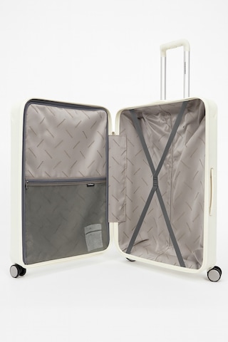 Pierre Cardin Büyük Boy %100 Polipropilen Valiz Beyaz 04pc7090 Beyaz