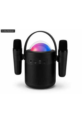 Aggiy Party Pod Bluetooth Karaoke Hoparlör