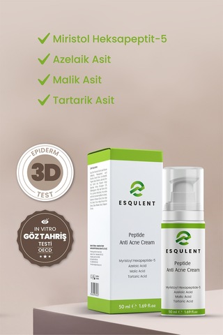 Peptitli Akne Karşıtı Krem 50 ML - Peptide Acne Cream