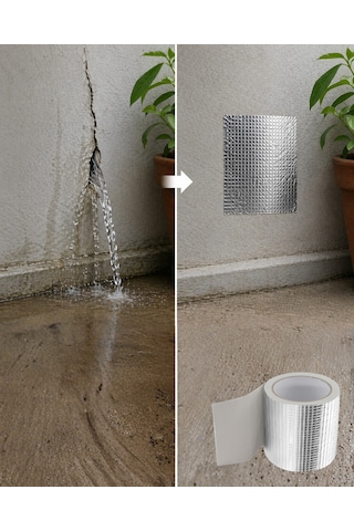 96mm Geniş Tamir Bandı 2 Metre Çatı Boru Balkon Sızdırmaz Onarım Bandı - Lisinya