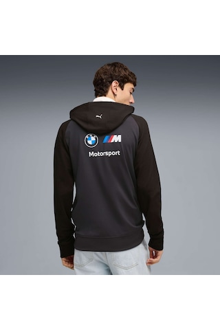 Puma Bmw M Motorsport Replıca Pumatech Erkek Kapüşonlu Ceket 713719 01 Siyah