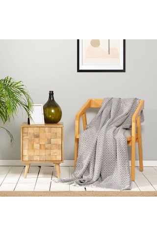 Karaca Home Bety Throw Battaniye 130 x 170 CM Antrasit