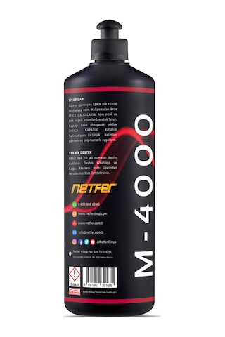 Netfer M-4000 Marin Tekne Cilası 1 L