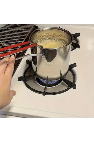 Brightnova Paslanmaz Çelik Derin Yağsız Kızartma Makinesi Ve Kızartma Sepeti İle Dayanıklı Kolay Temizlenebilir Ev Mutfak Eşyası