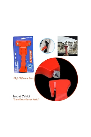 Carub Oto İmdat Çekici Cam Kırıcı +kemer Kesici