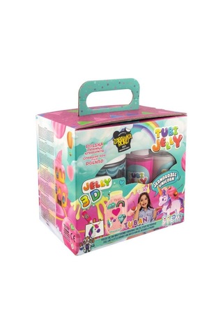 Tuban Tubi Jelly 3 Boyutlu Unicorn Figürleri 6 Renkli Jöle Oyun Seti Tu3328