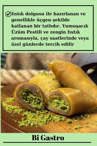 Bol Hakiki Antep Fıstıklı Muska - 5 Adet - 230-250 Gr