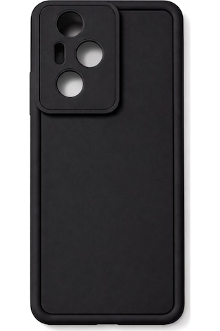 Honor 300 Pro Uyumlu Kamera Çıkıntılı Mat Silikon Telefon Kılıfı Siyah