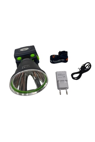 Powerdex Pd-1772 Kafa Feneri Siyah - Yeşil