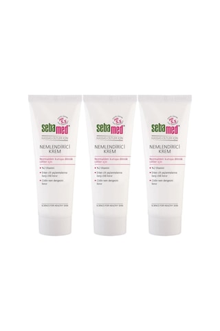 Sebamed Nemlendirici Krem Tüp 50ml Günlük Kullanım 3 Lü Set