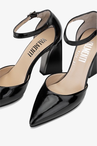 Valmenti Cielokadın Sıyah Krsk Rgn Hakiki Deri Topuklu Ayakkabı 33 9201 Bn Sndlt Y24 Siyah Rugan