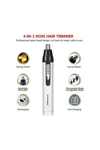 Sportsman SM-418 Elektrikli Mini Tıraş Kaş Burun Saç Düzeltici Beyaz