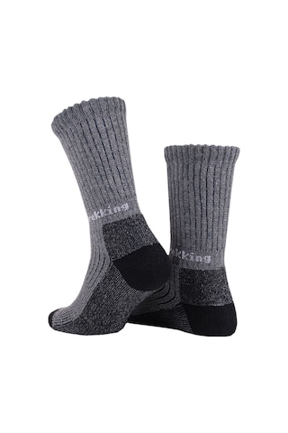 Thermoform Unisex Trekking Yürüyüş Çorabı Antrasit