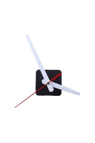 Hfambition Beyaz Sessiz Kuvvetli Motorlu Küllük Hareketli Saat Tamir Parçaları Ve Aksesuarları Dıy Seti Beyaz