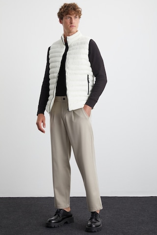 Erkek - Mikrofiber Rüzgar Geçirmez Ince Kalınlıkta Şişme Dolgulu Özel Çantalı Taş Rengi Mont