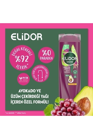 Elidor Doğanın Enerjisi Saç Bakım Şampuanı 400 ML