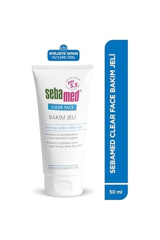 Sivilceye Yatkın Ciltler İçin Etkili Hyalüronik Asit İçerikli Nemlendirici Etkili Bakım Jeli 50 Ml