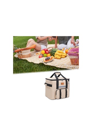 Dolıty Serin Çanta Yetişkinler Sıcak Soğuk Gıda Termal Haki Haki