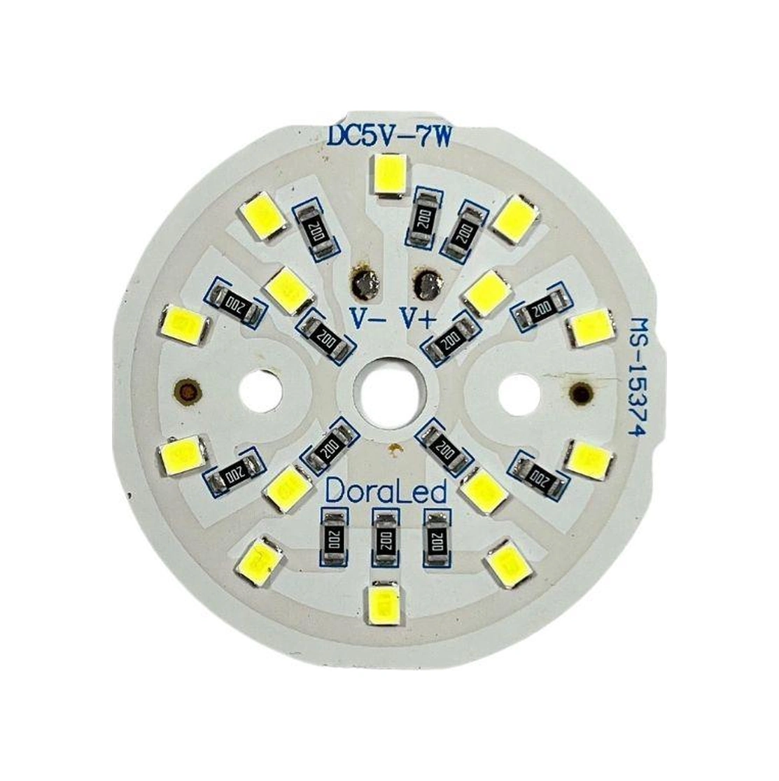 5volt 7watt Smd 2835 Ledli Led Modül Beyaz 5v 7w Avize Ledi 44mm 3 Adet