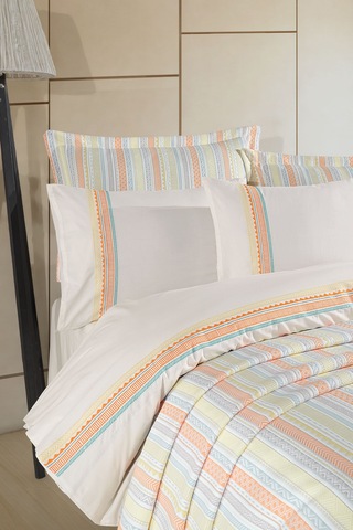 Elart Mellow Modern Çeyiz Paketi 7 Parça 240x250 Cm Tarçın Tarçın