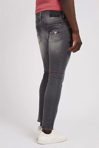 Guess Erkek Denim Skinny Fit Jeans Gri