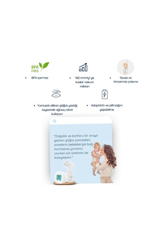 Elektirikli Göğüs Pompası