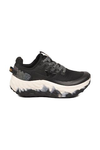 Walkway Siyah Beyaz Fileli Hafif Esnek Hafızalı Taban Unisex Spor Ayakkabı Flystep G Siyah - Beyaz