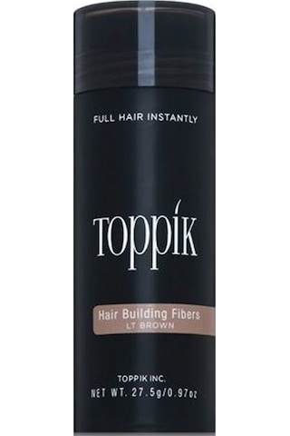 Toppik Dolgunlaştırıcı Saç Fiberi Saç Tozu Açık Kahve 27.5 G